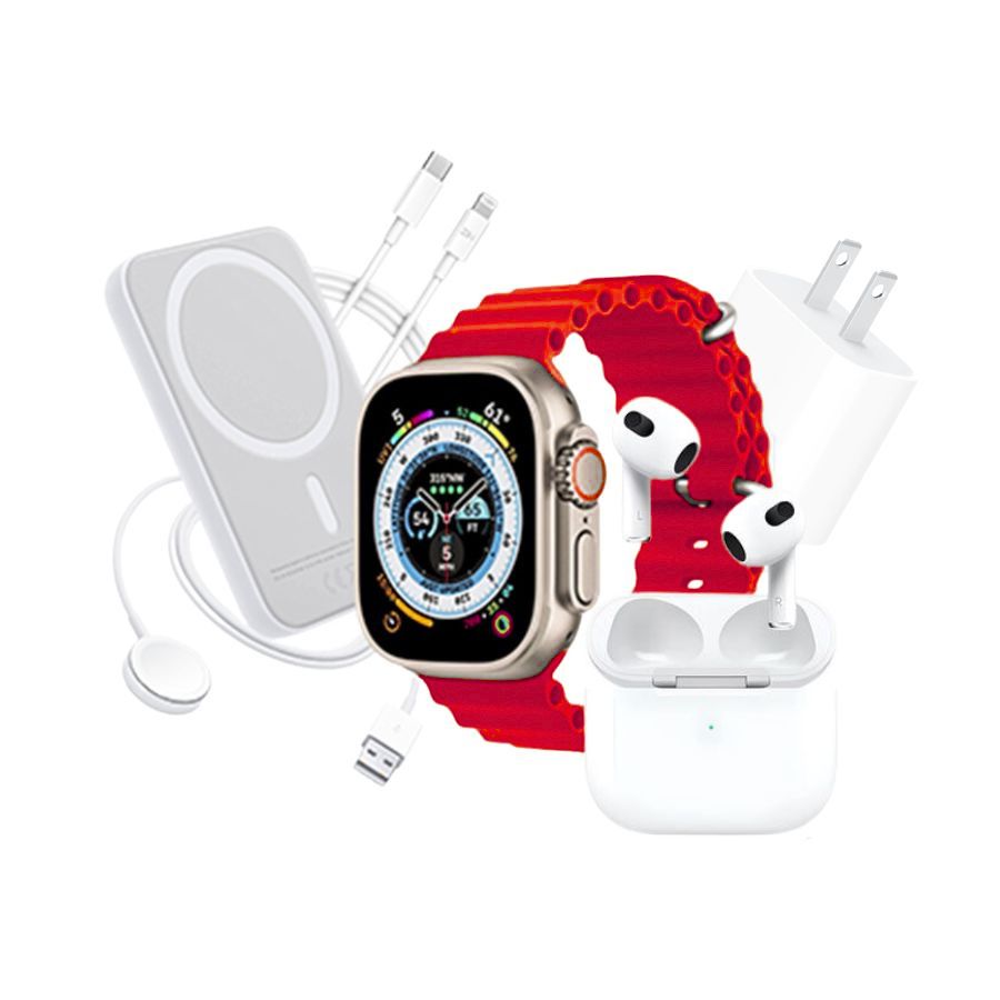 Combo: Smartwatch+PowerBank+Audifonos(X8)