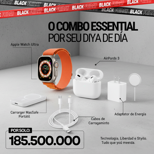 Combo: Smartwatch+PowerBank+Audifonos(X8)